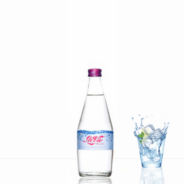 La Vie De Luc Glass Bottle - 24 x 250ml Still  Bottled Water Classic Range