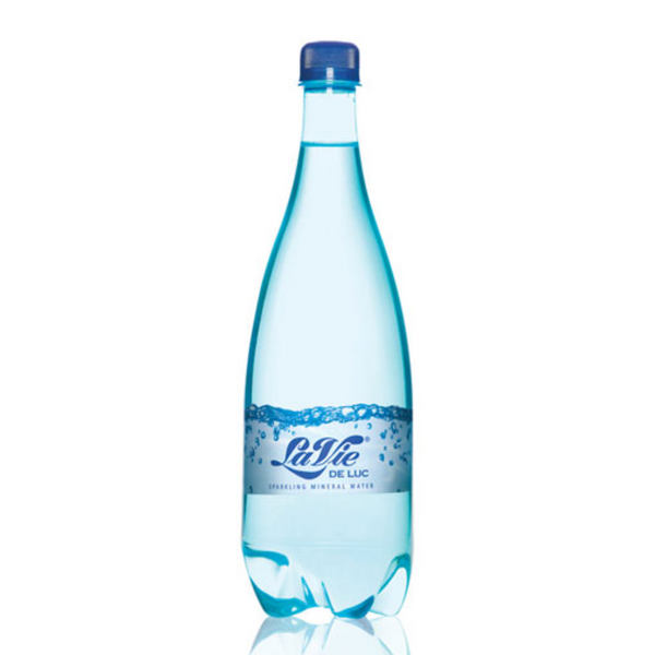 La Vie De Luc - 12 x 1lt Sparkling  Bottled Water Teardrop Range